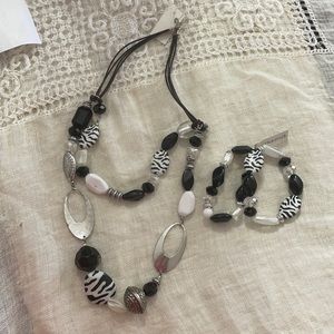 Necklace and bracelet